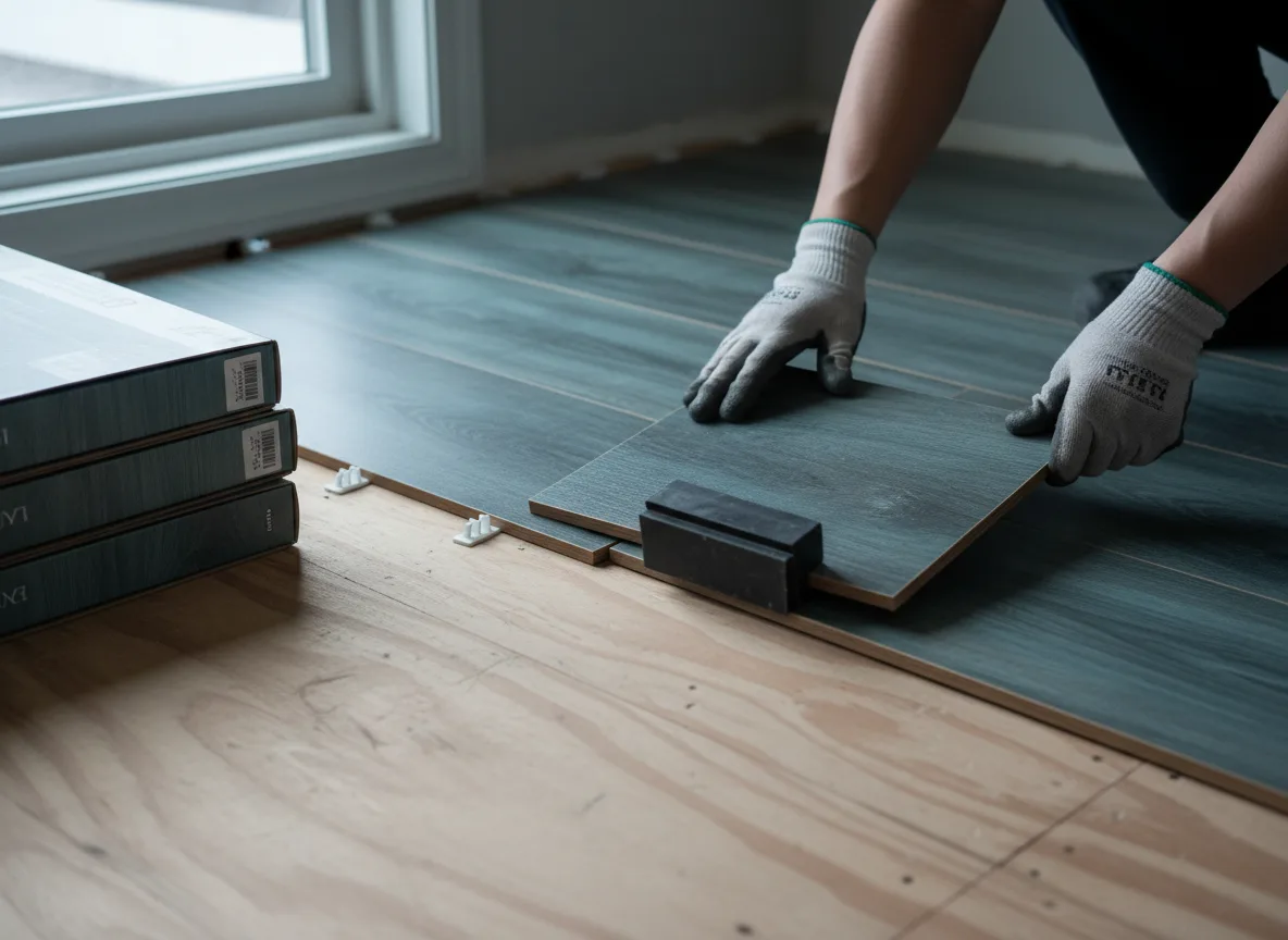 Luxury Vinyl Plank Installation company in Meservey, IA